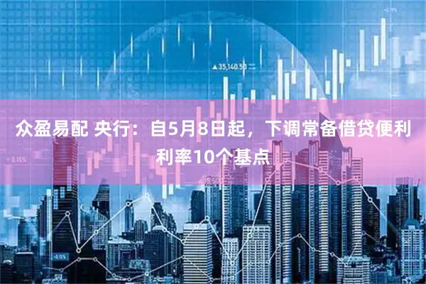 众盈易配 央行：自5月8日起，下调常备借贷便利利率10个基点