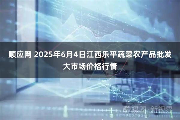 顺应网 2025年6月4日江西乐平蔬菜农产品批发大市场价格行情